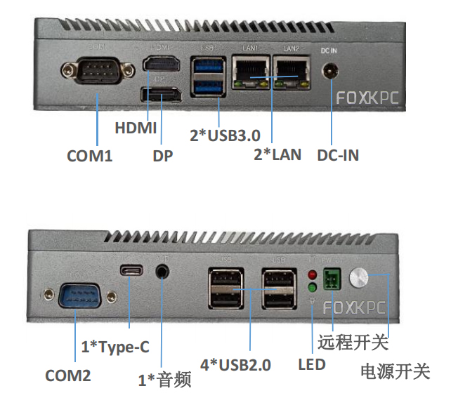 酒泉KPC-B13    无风扇工业主机